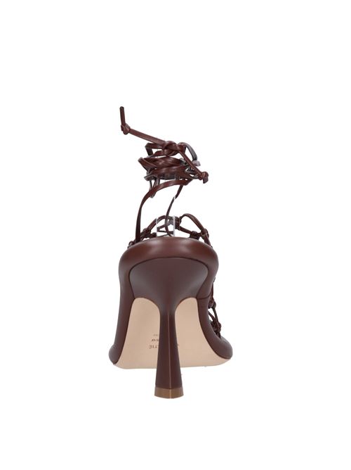 Sandali in pelle VIC MATIE' | 1C6962D_C14BFX0335MARRONE